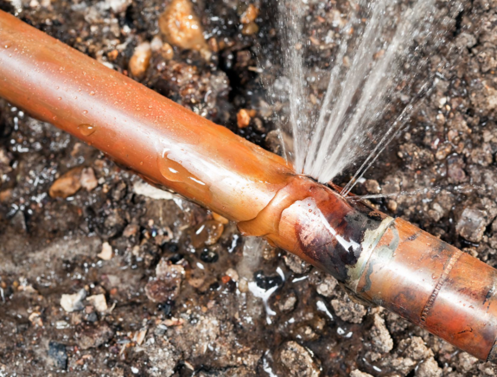 Water Line Leak At Your Business In Orange County